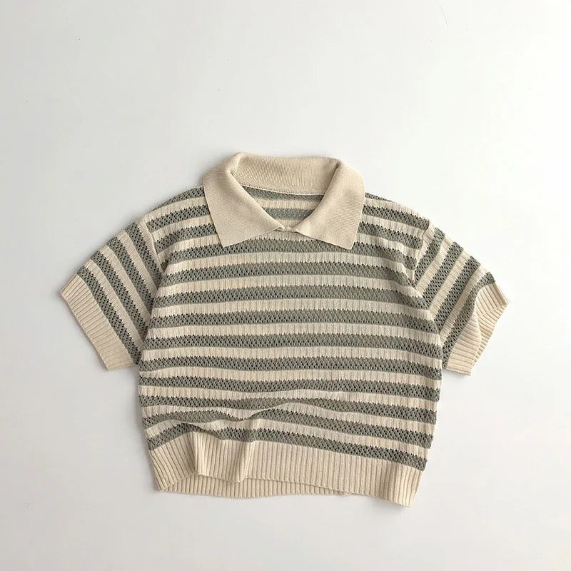LIGHTWEIGHT STRIPE TOP