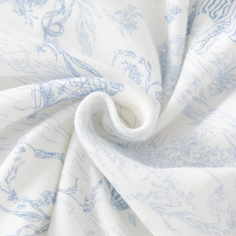 BLUE TOILE DE JOIE SLEEPSUIT