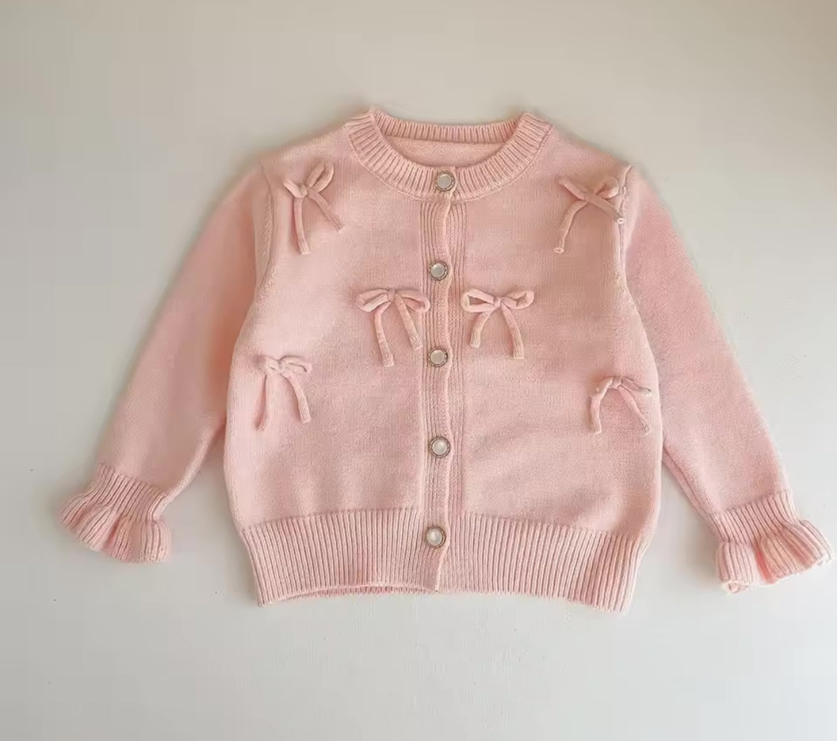 PASTEL BOW CARDIGANS