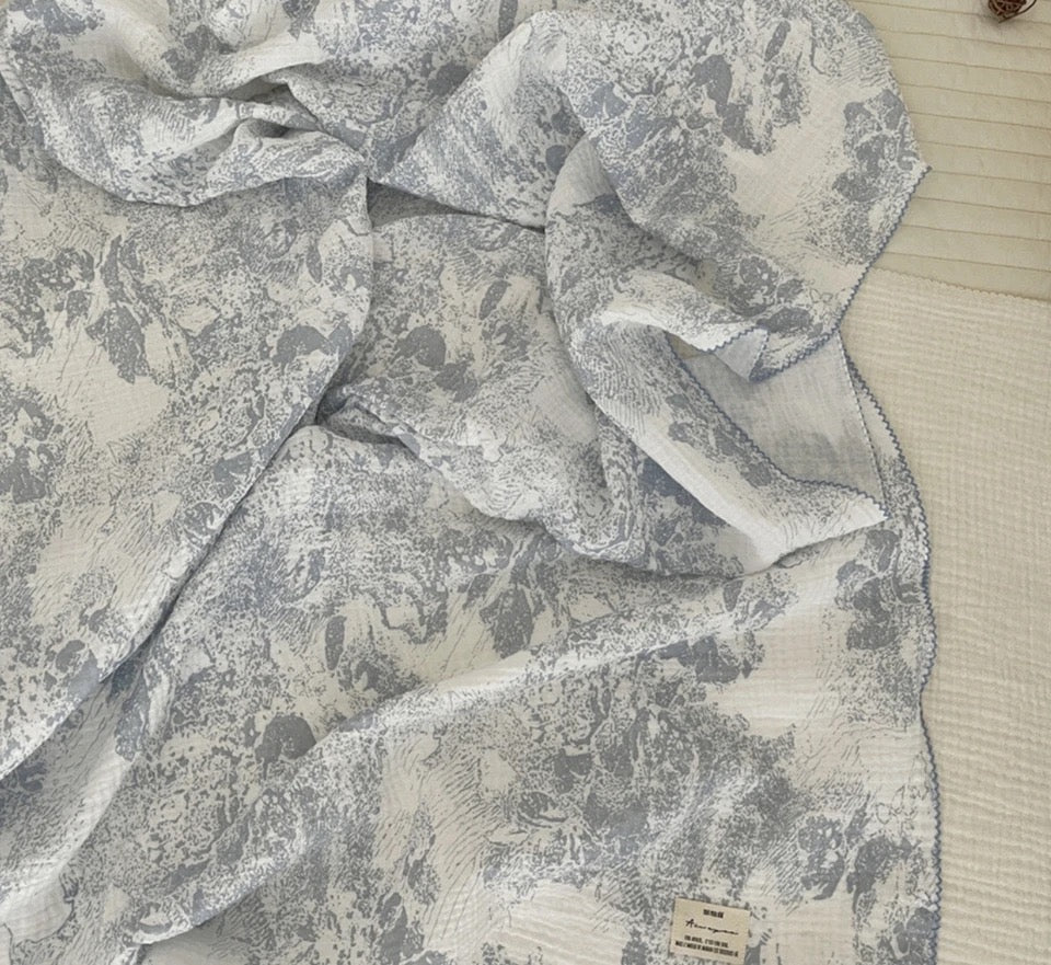 BLUE TOILE DE JOIE BLANKET