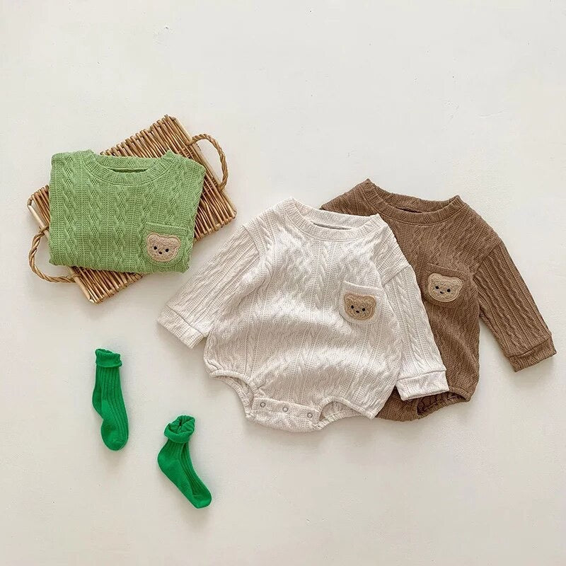 CABLE BEAR ROMPER