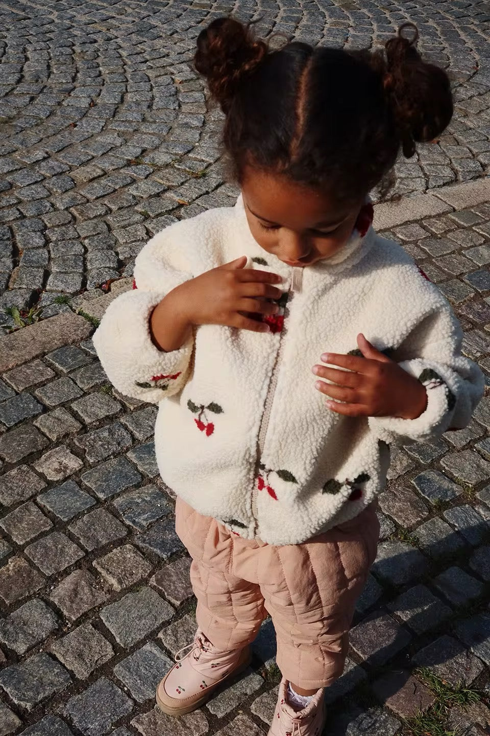 Cherry Teddy Jacket