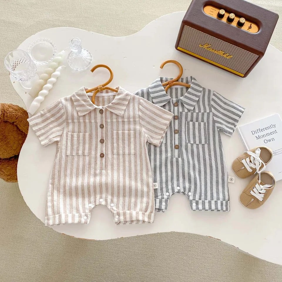 STRIPED ROMPERS