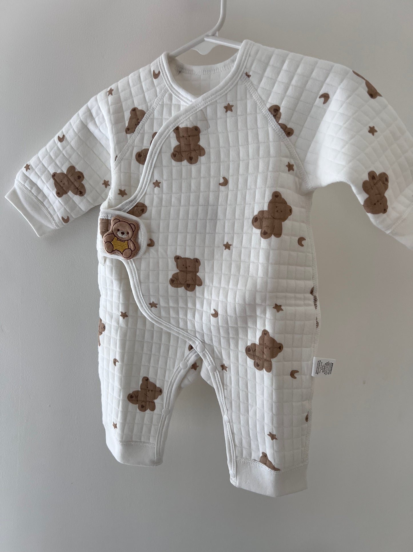 BUBBLE BEAR WRAP ROMPER
