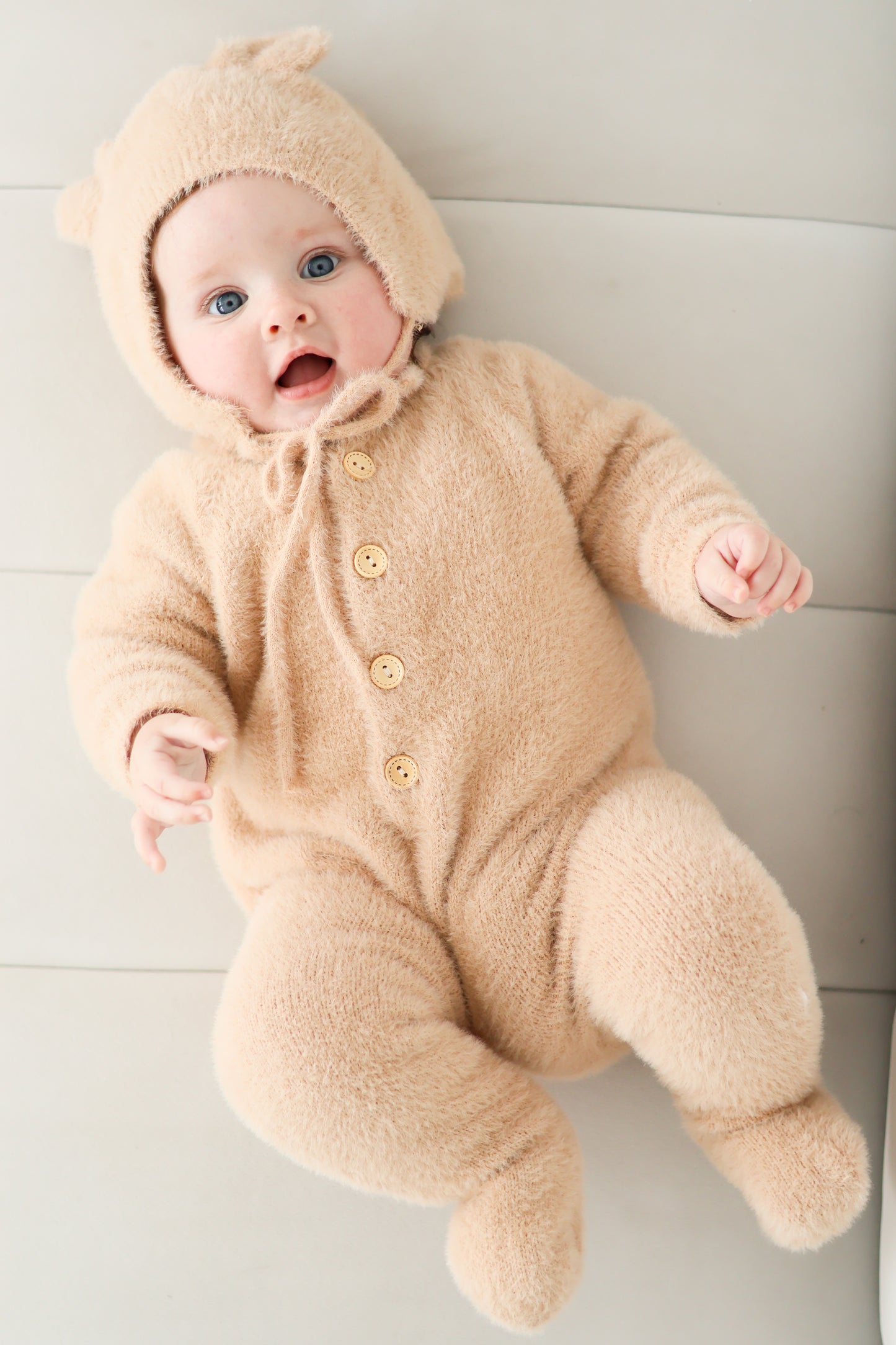 BEAR ONESIE & HAT