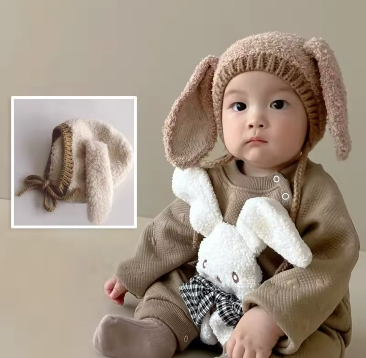 Bunny Hat Brown