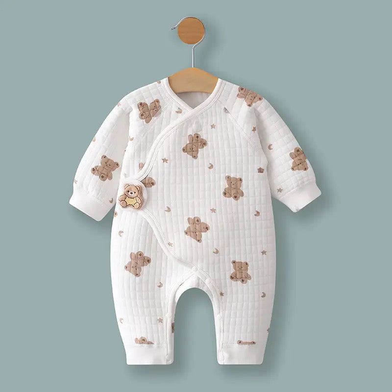 BUBBLE BEAR WRAP ROMPER