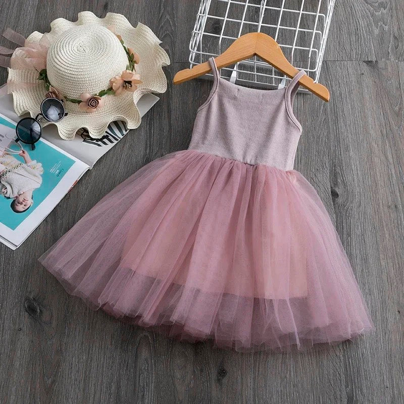PINK BLUSH TUTU DRESS