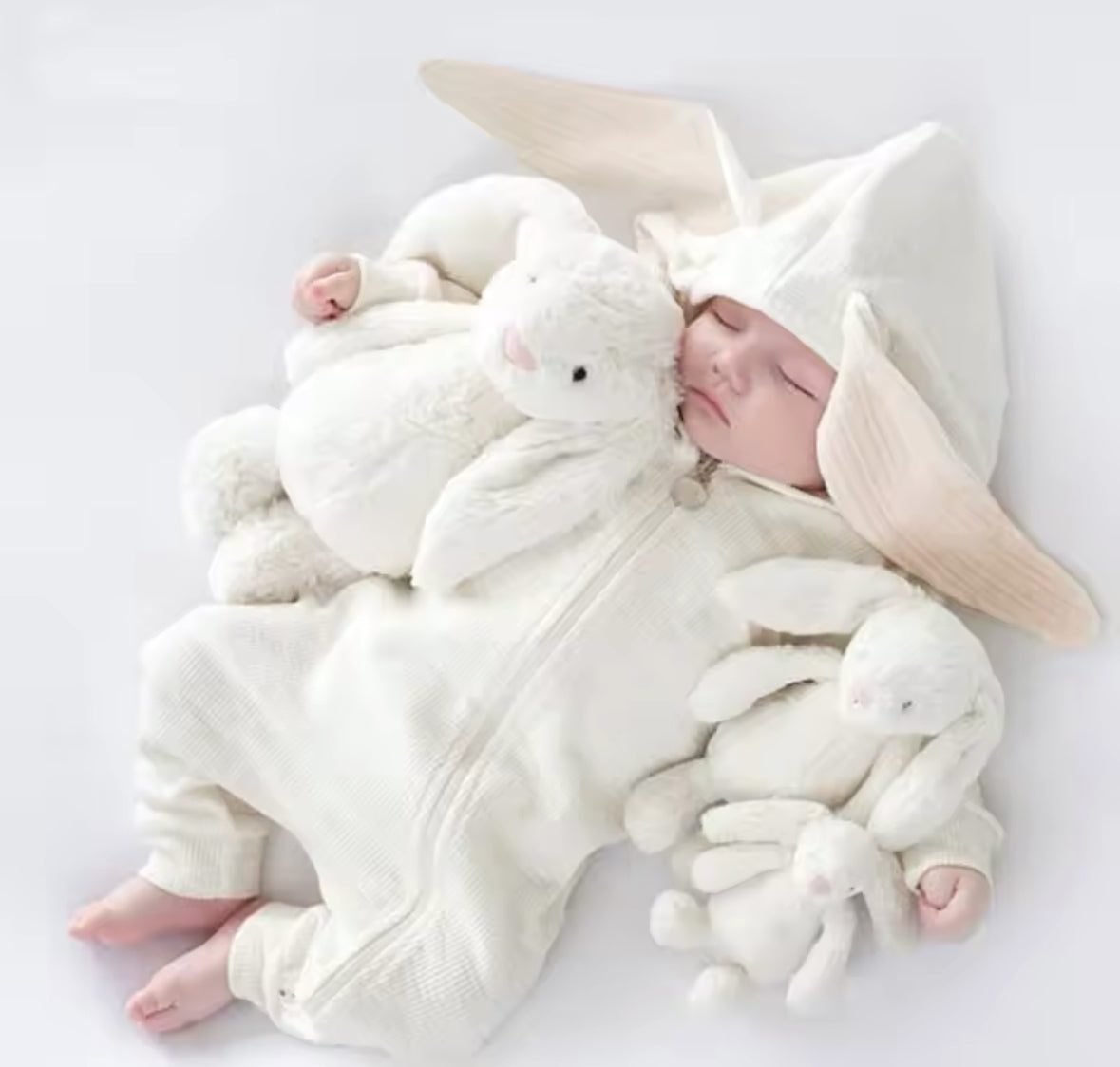 Bunny Ribbed Onesie