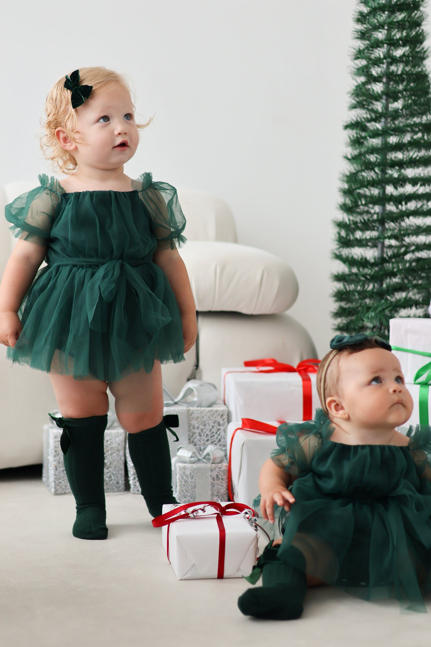 GREEN TUTU DRESS