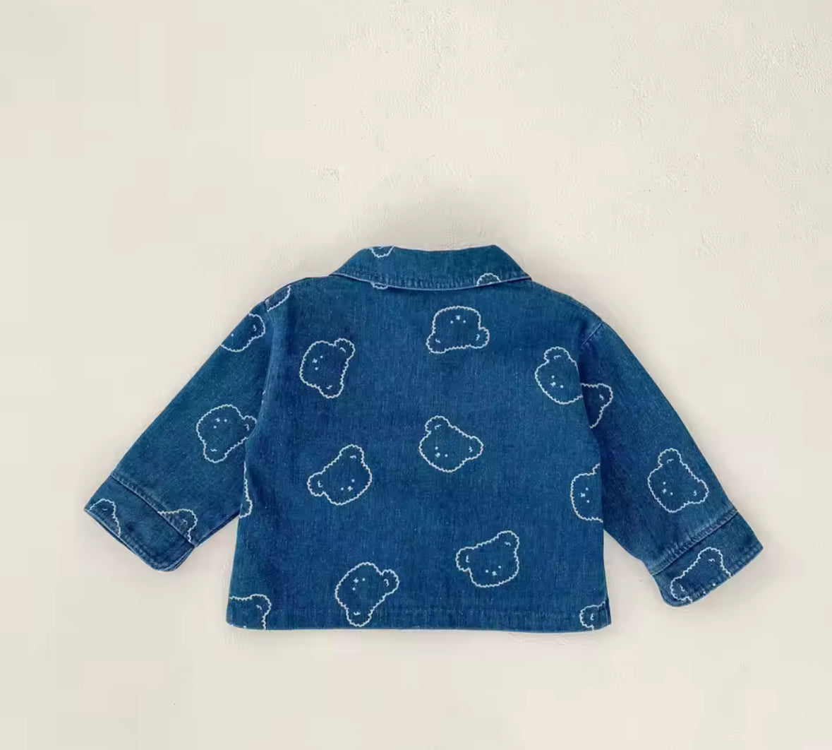 Bear Denim Two Piece Set