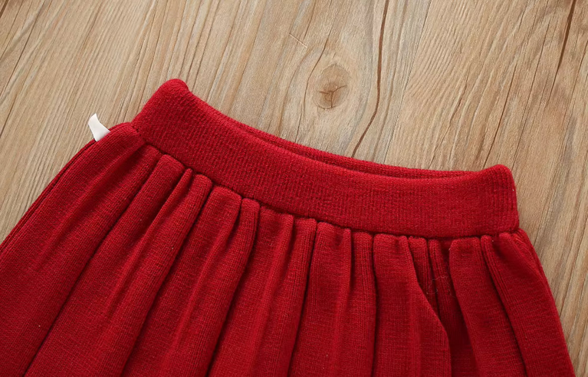 Heart Jumper & Skirt Set