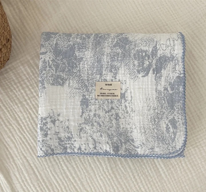 BLUE TOILE DE JOIE BLANKET