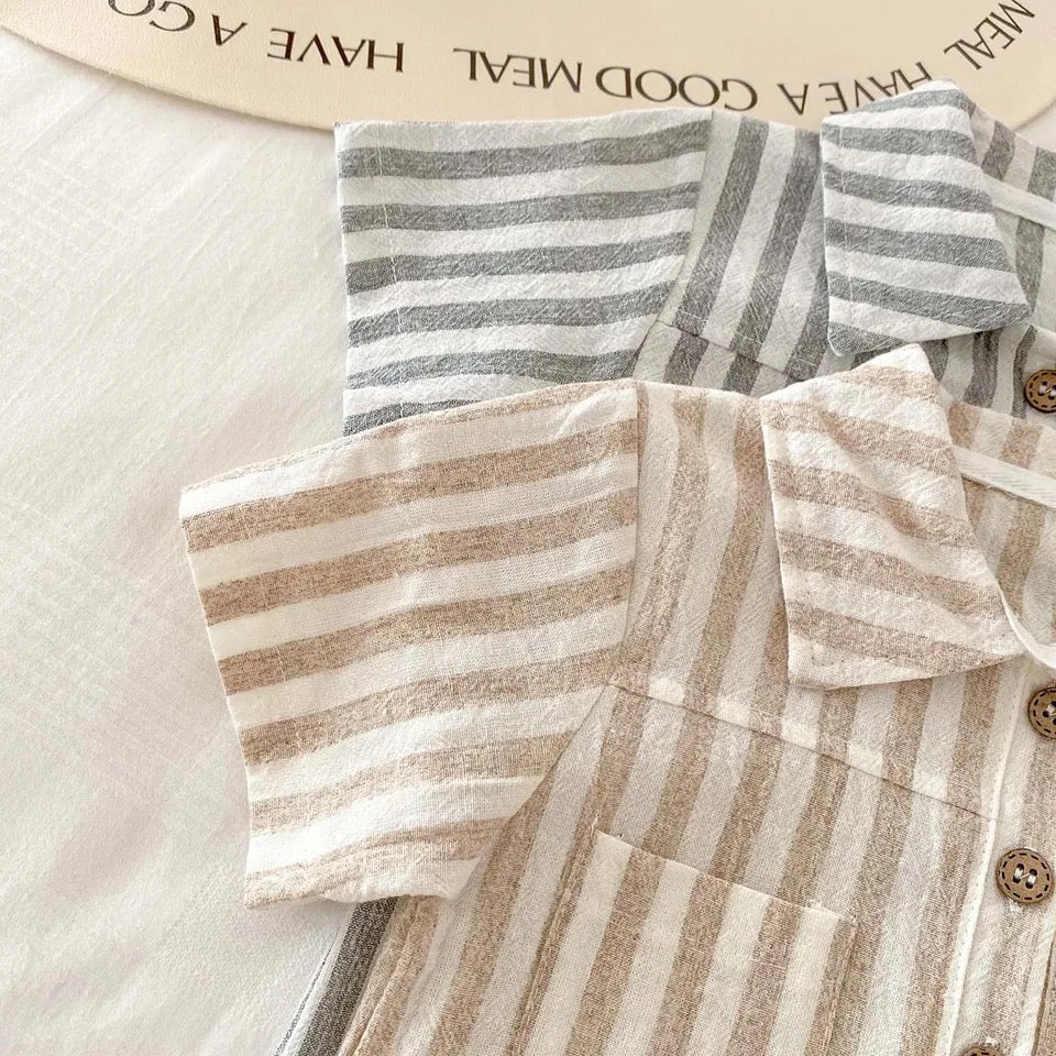 STRIPED ROMPERS