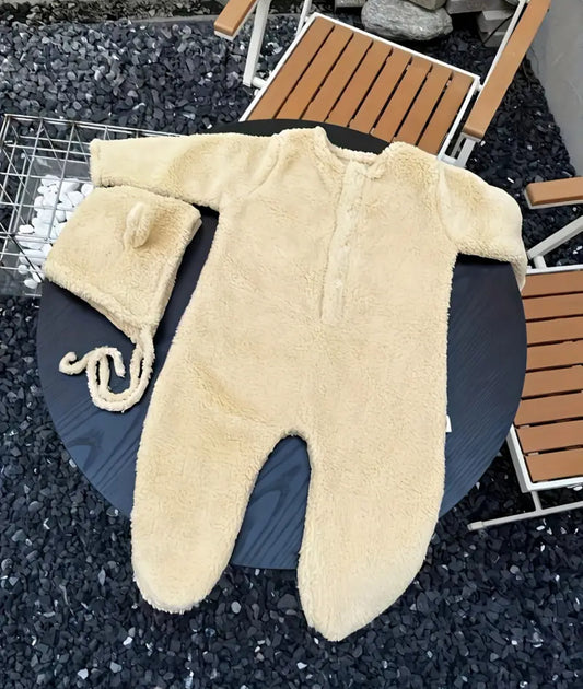 GRIZZLEY ALL IN ONE ONESIE & HAT