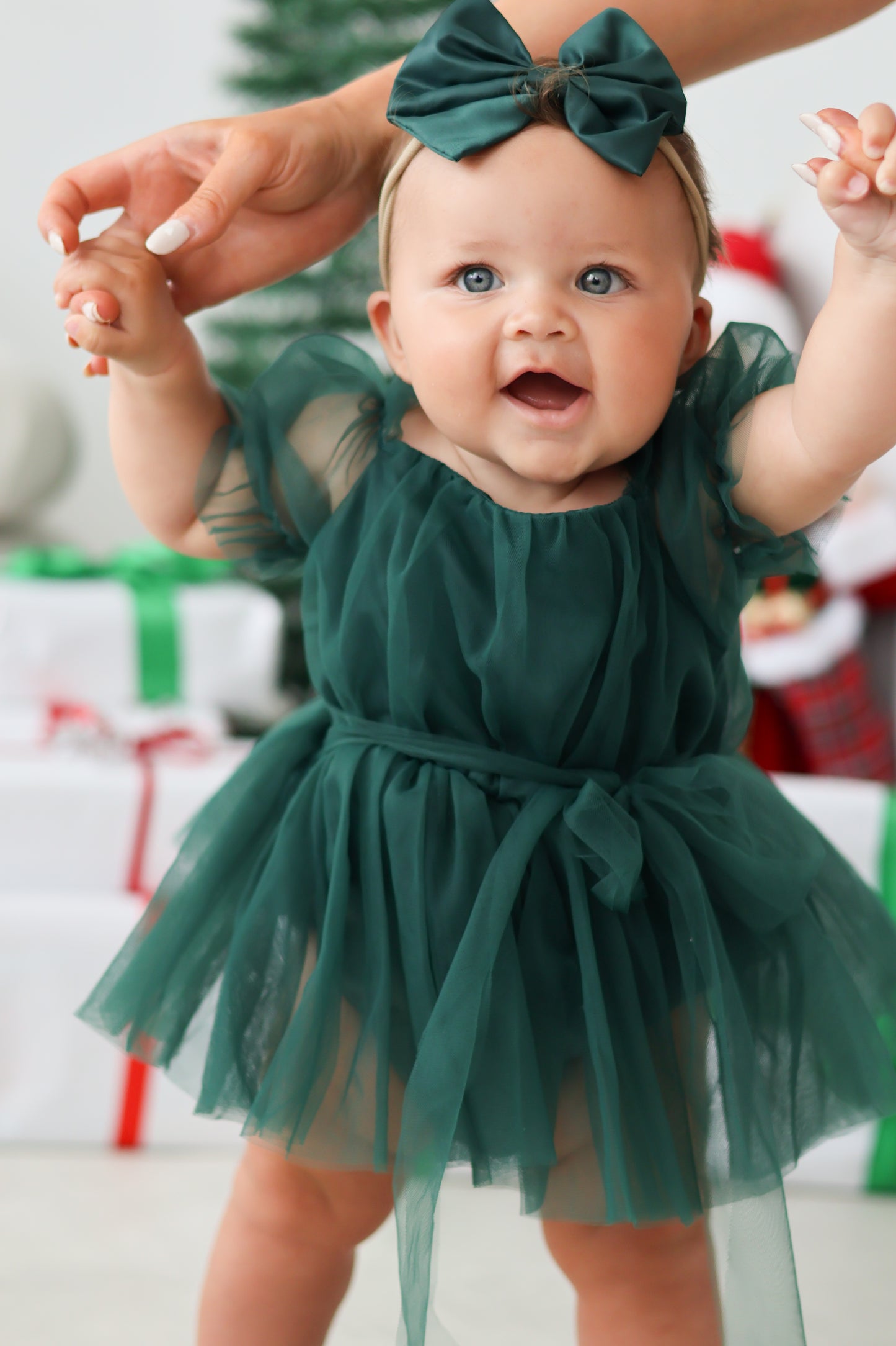 GREEN TUTU DRESS