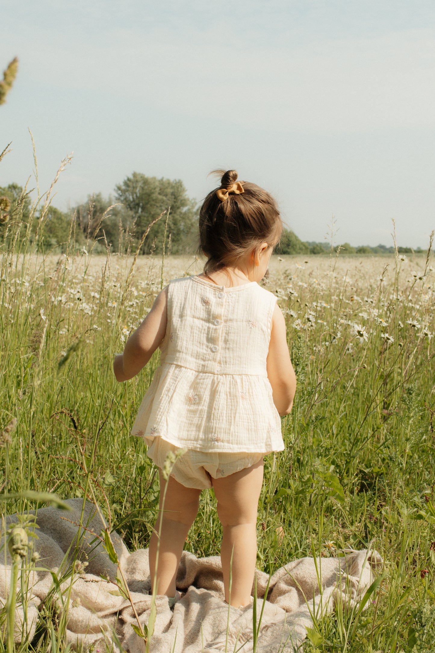 Sleeveless Peplum Romper