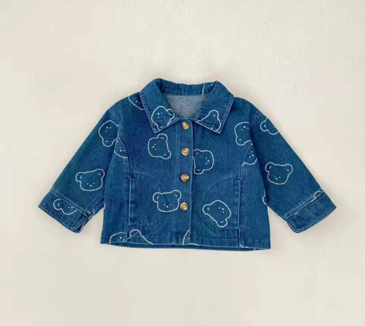 Bear Denim Two Piece Set