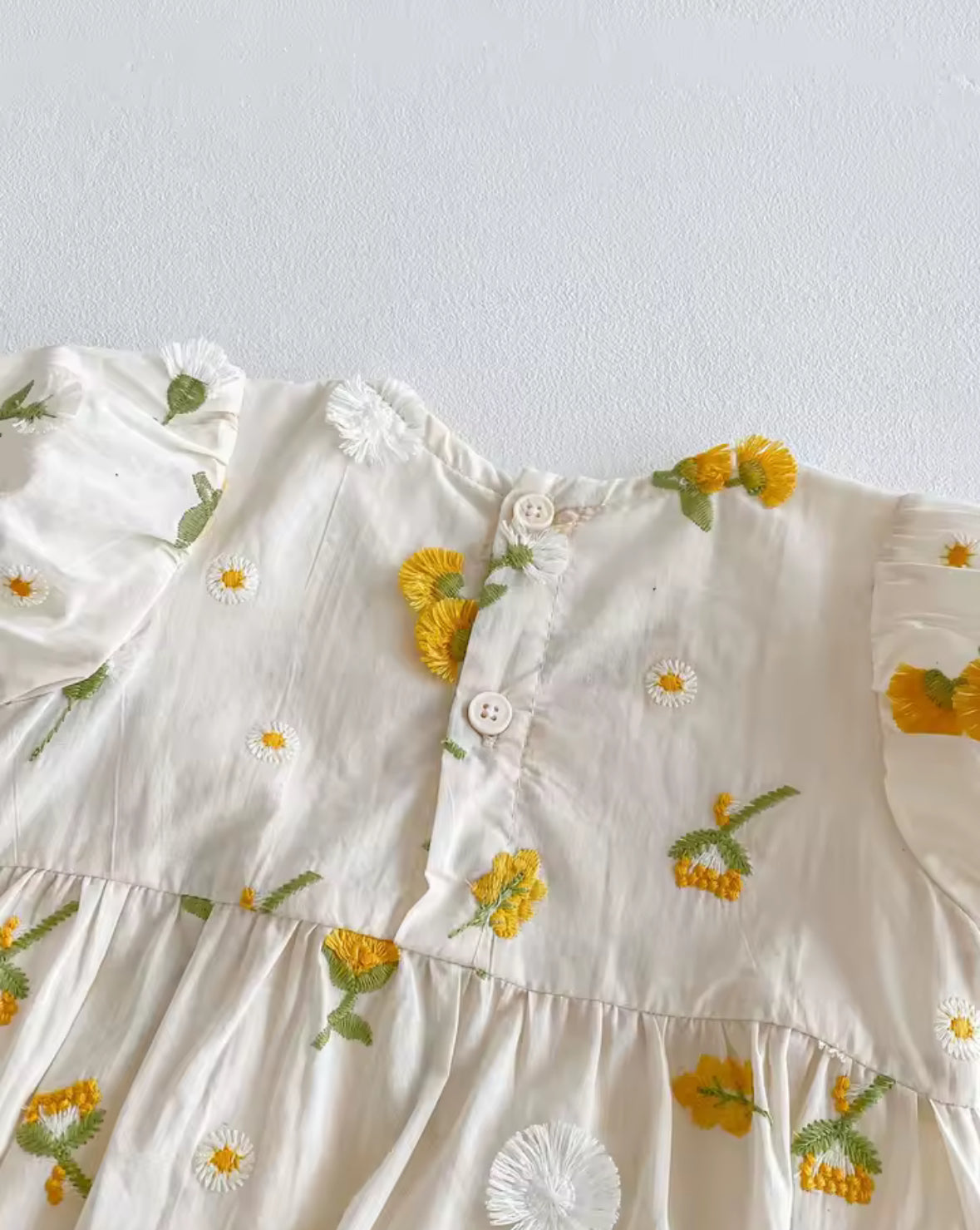 Floral Embroidered Romper