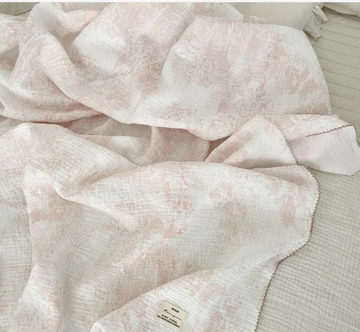 PINK TOILE DE JOIE BLANKET