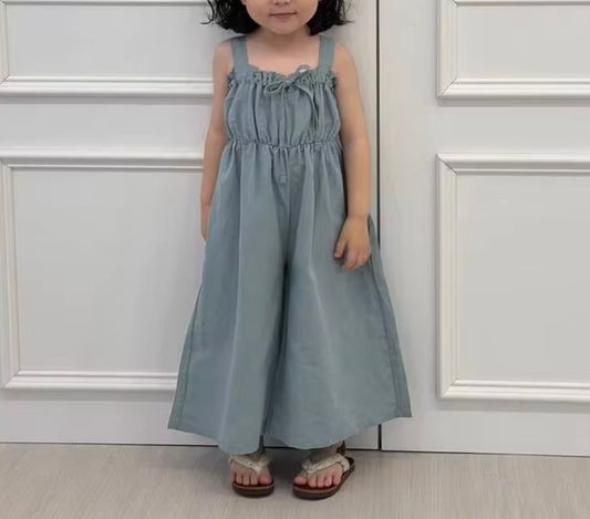 Blue Wide Leg Jumpsuit