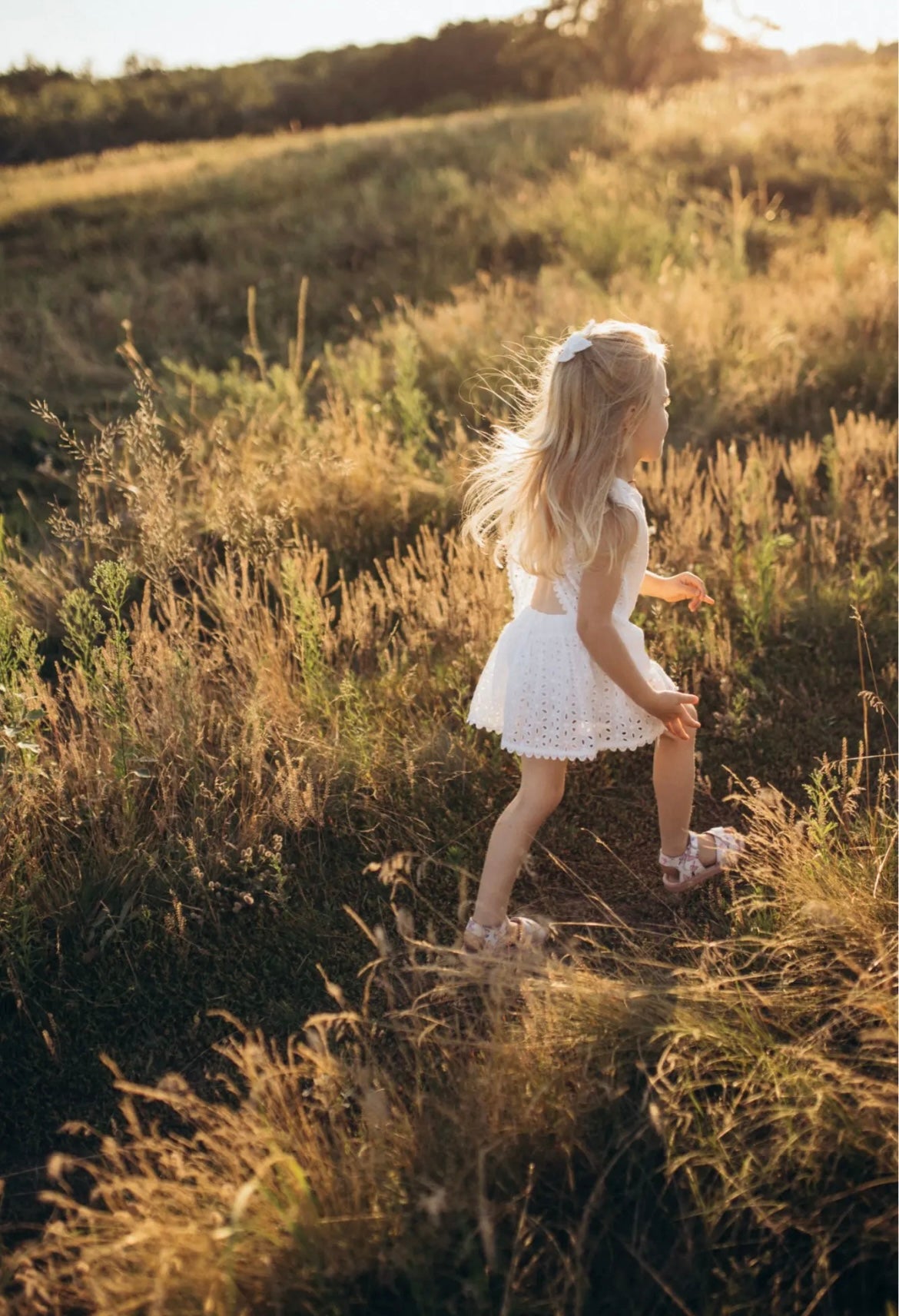Cotton lace style shorts & top