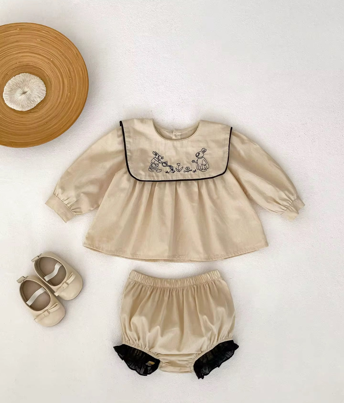 Bunny Collar Two Piece