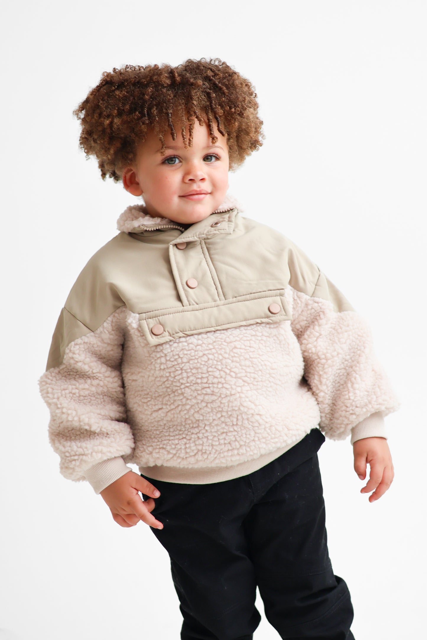 FLEECE SHEARLING JACKET