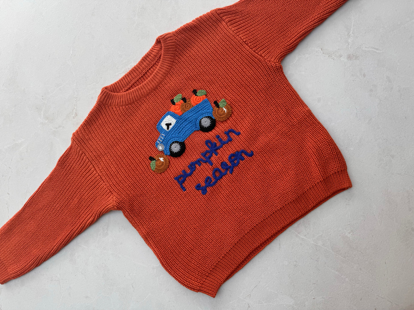 Pumpkin Season Knit Jumper