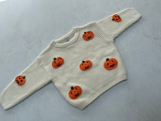 Dozen Pumpkin Knit Jumper