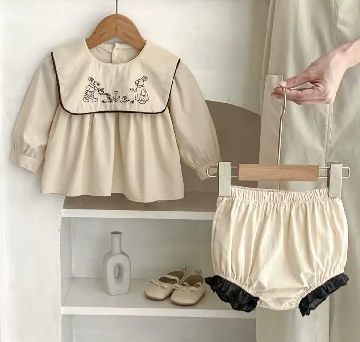 Bunny Collar Two Piece