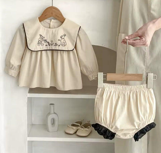 Bunny Collar Two Piece