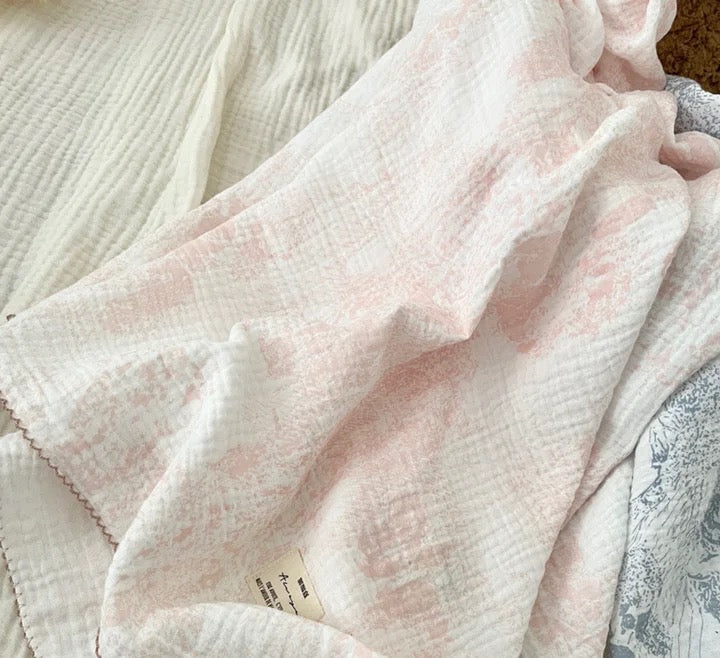 PINK TOILE DE JOIE BLANKET