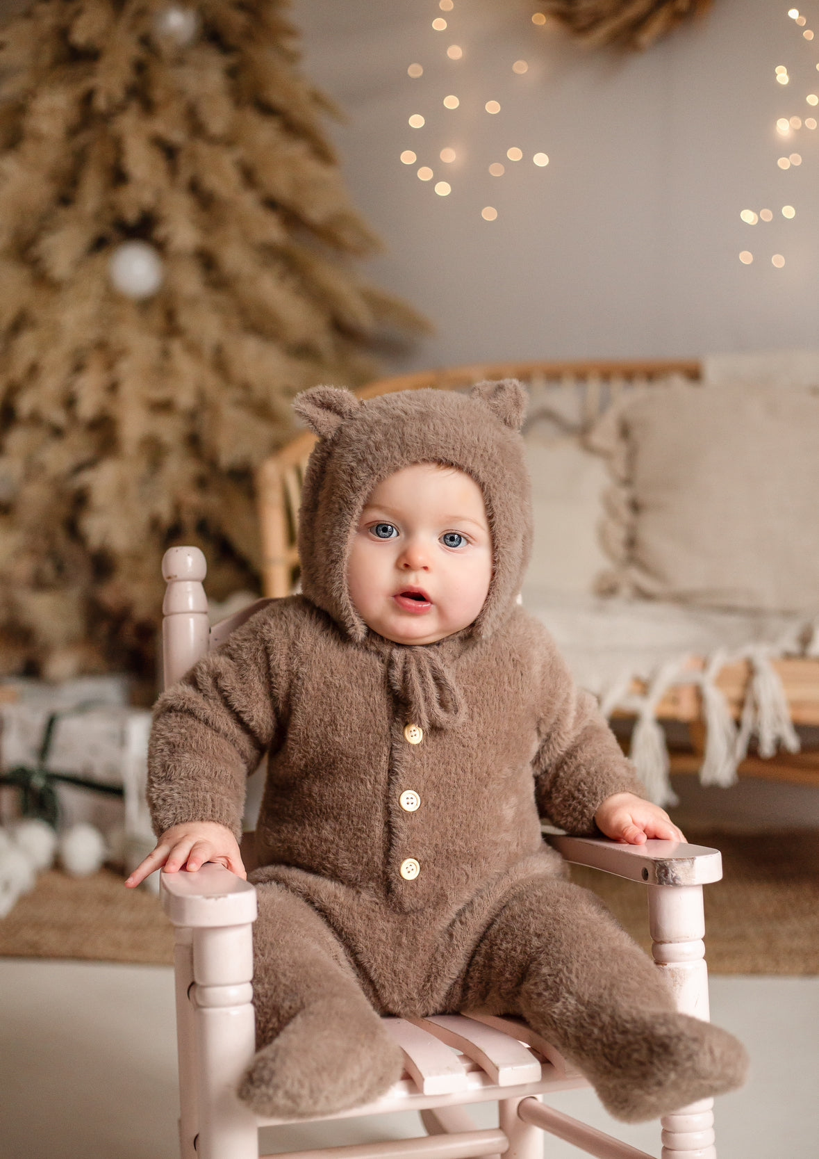 BEAR ONESIE & HAT