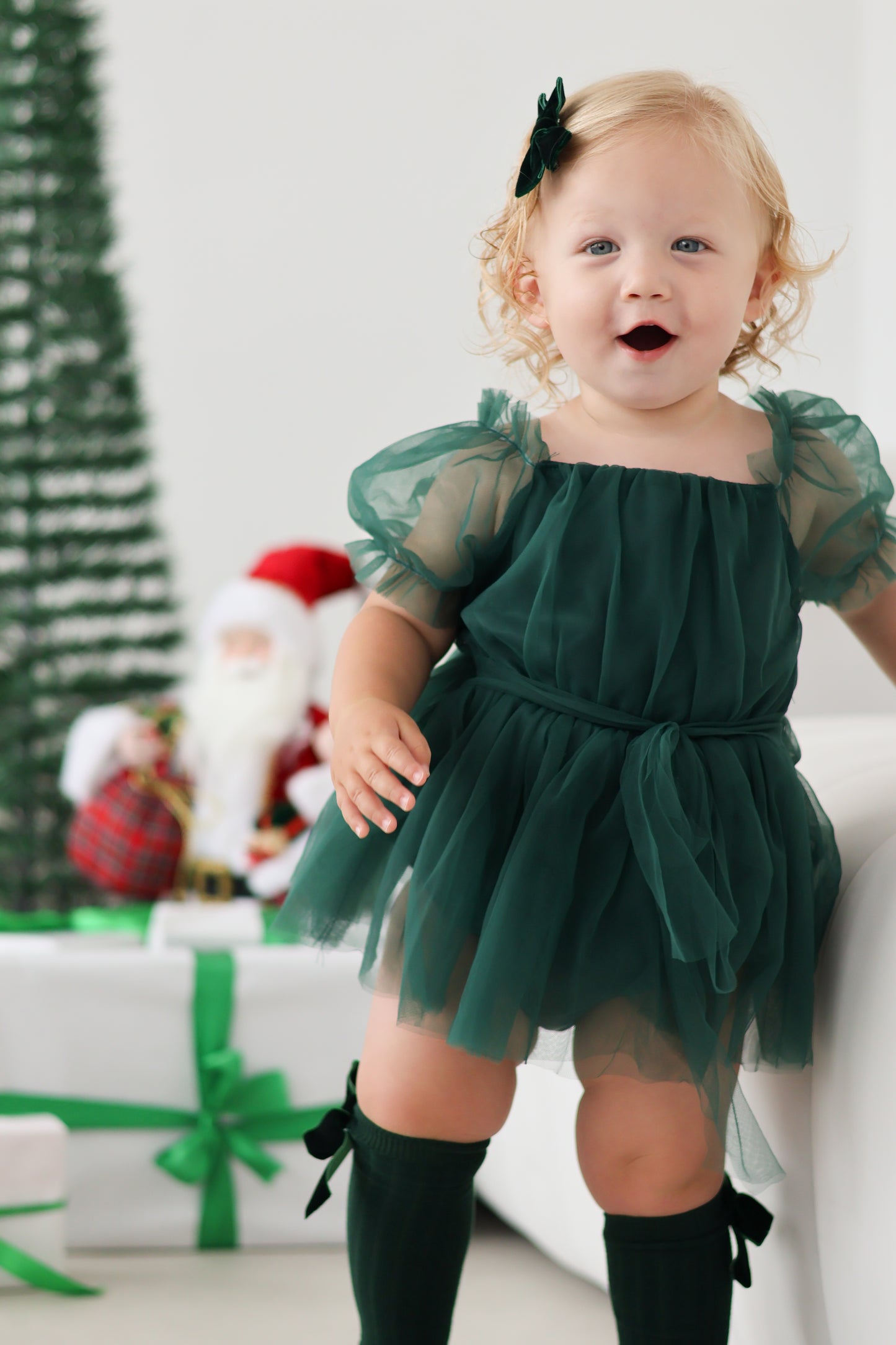 GREEN TUTU DRESS