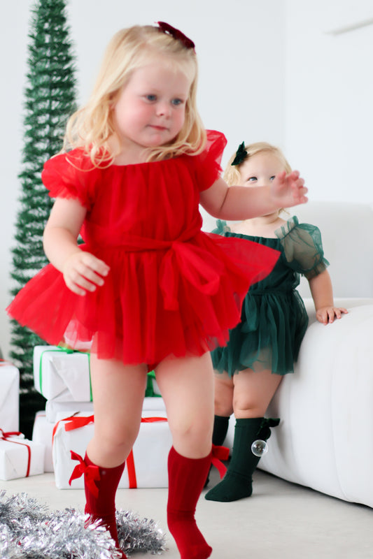 RED TUTU DRESS