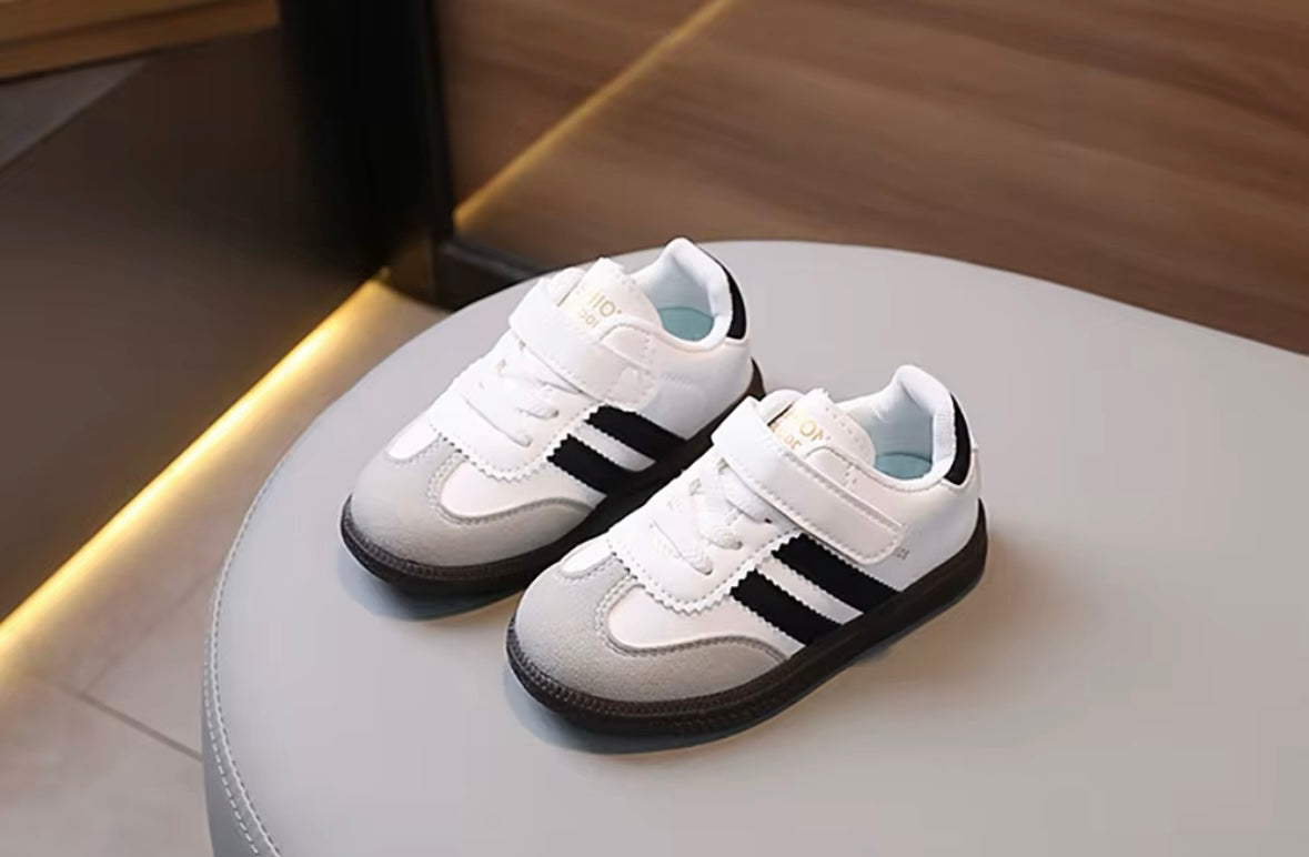 White Stripe Trainers