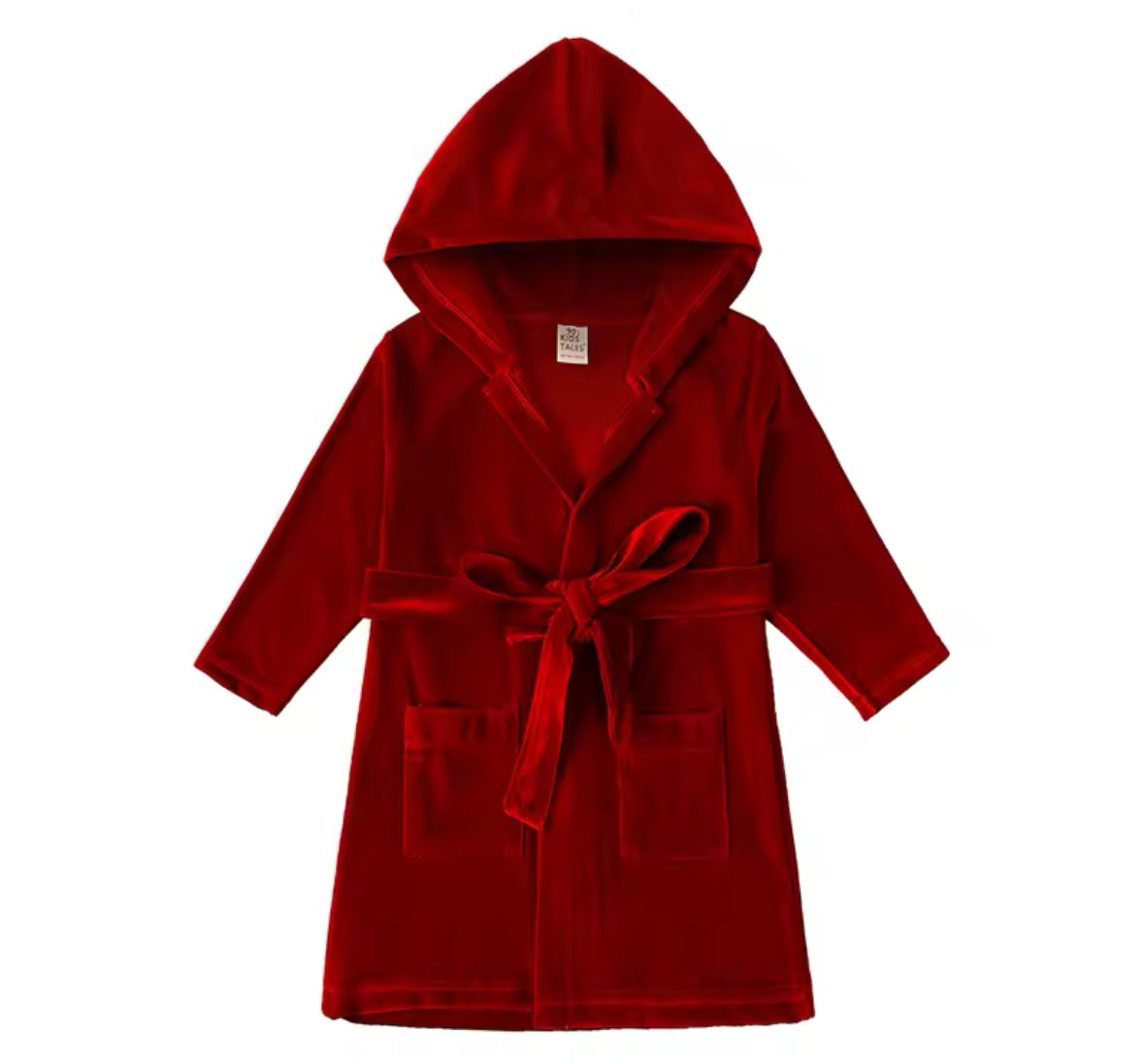 DRESSING GOWN RED BOYS