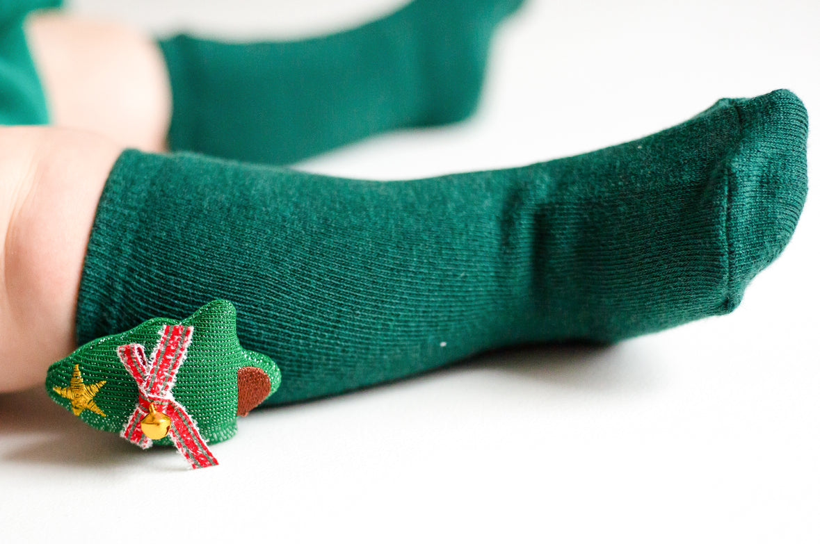 TREE KNEE HIGH SOCKS