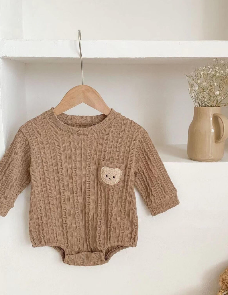 CABLE BEAR ROMPER