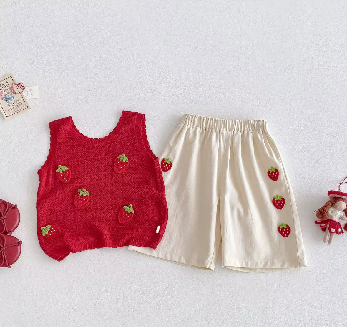 Strawberry Co Ord Set