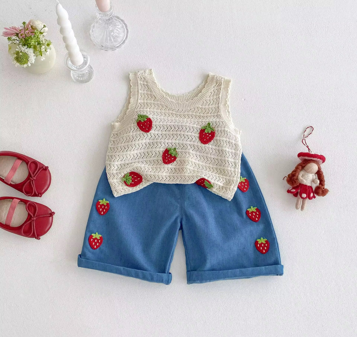 Strawberry Co Ord Set