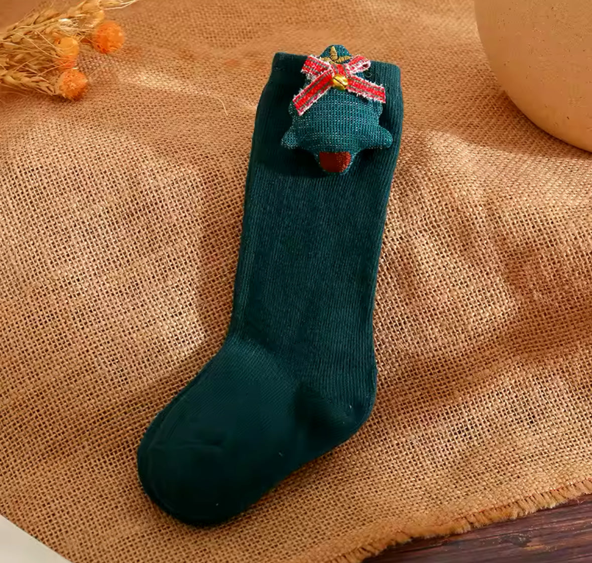 TREE KNEE HIGH SOCKS