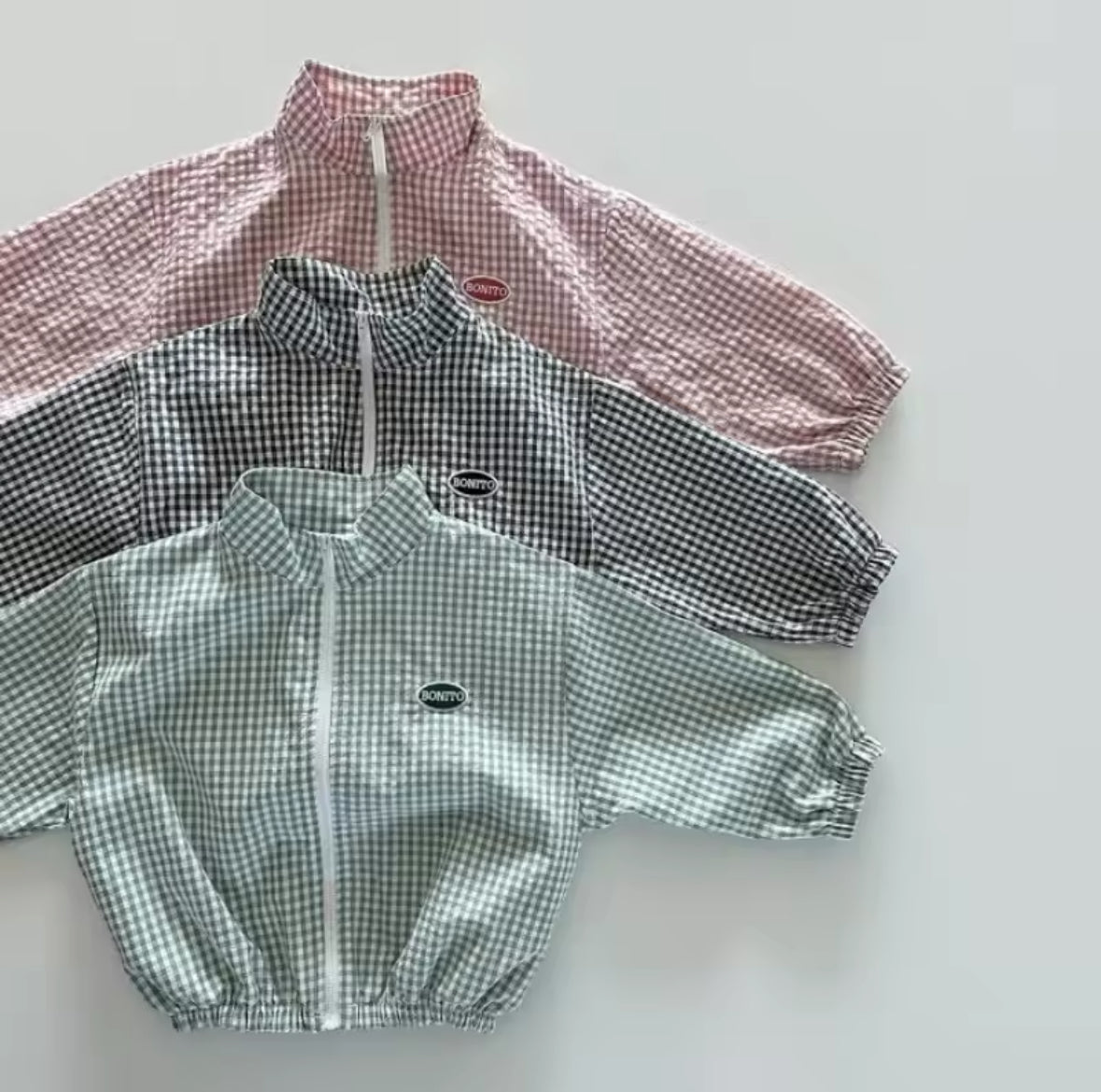 Plaid Summer Shorts Set