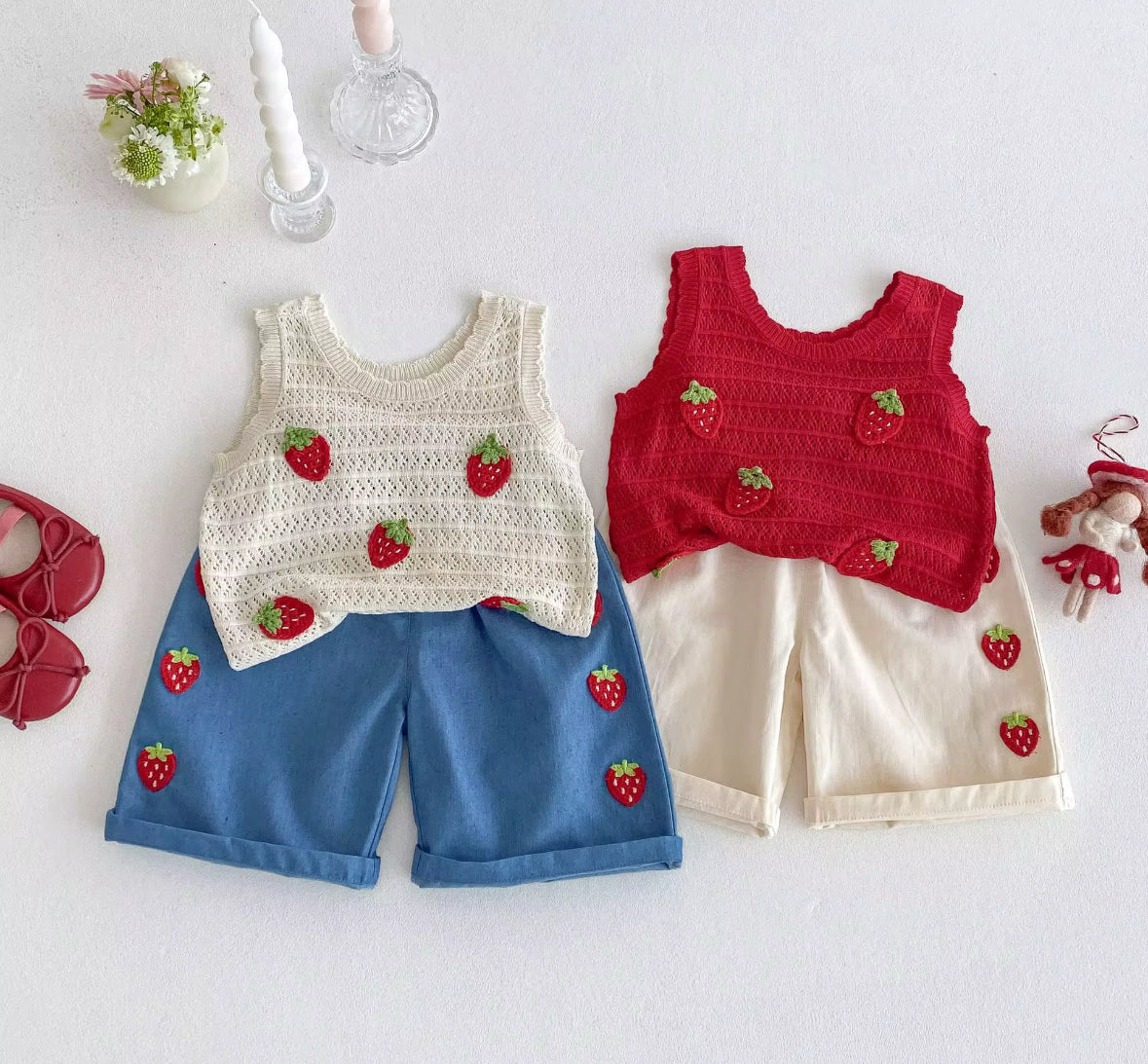 Strawberry Co Ord Set