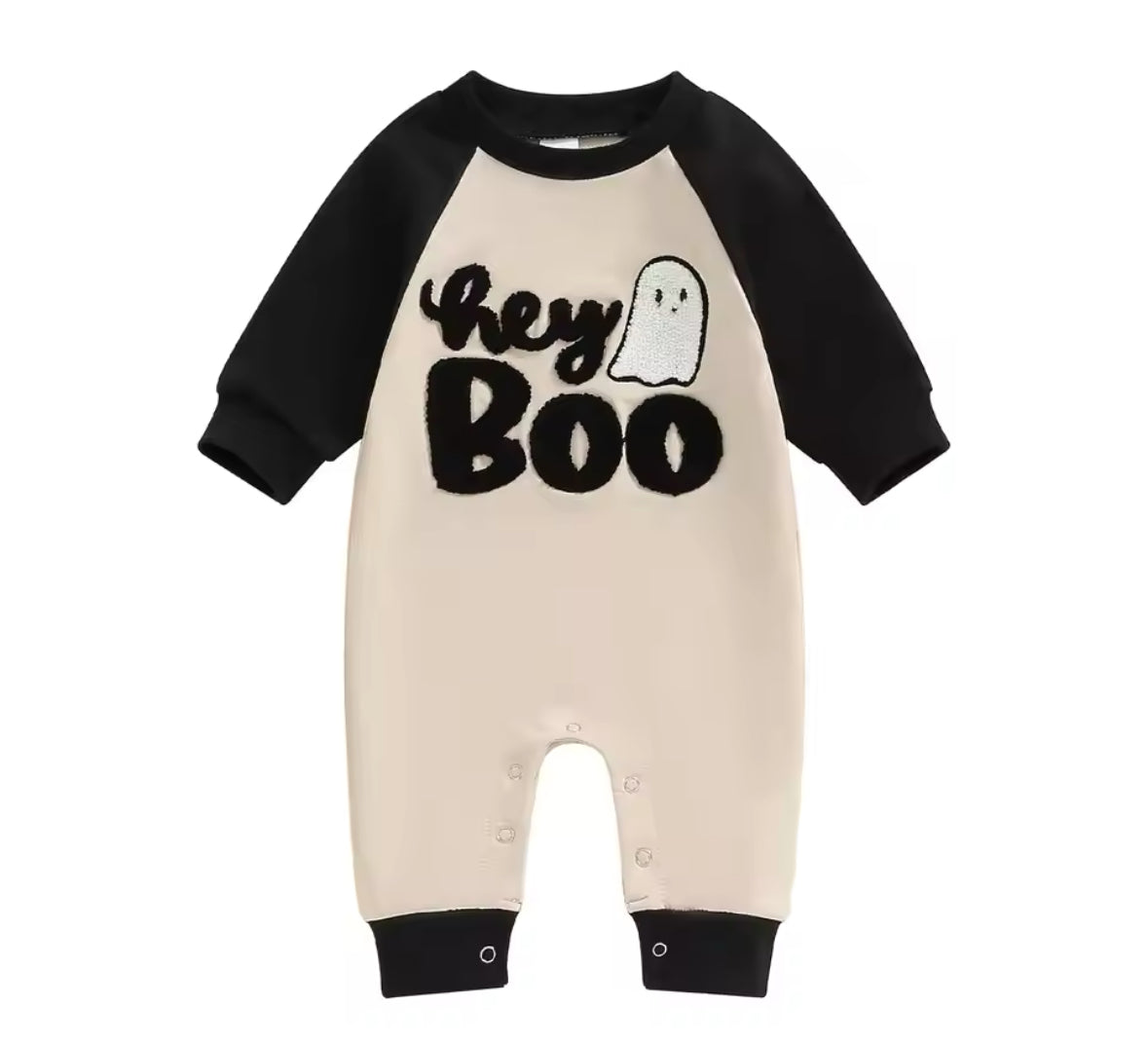 HEY BOO ROMPER
