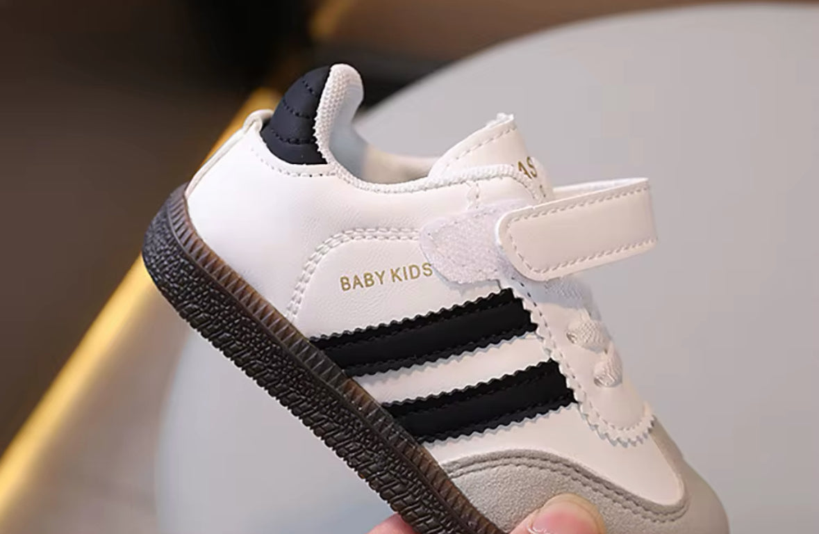 White Stripe Trainers