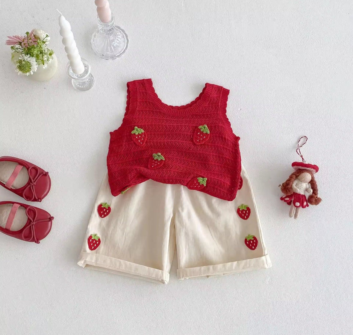 Strawberry Co Ord Set