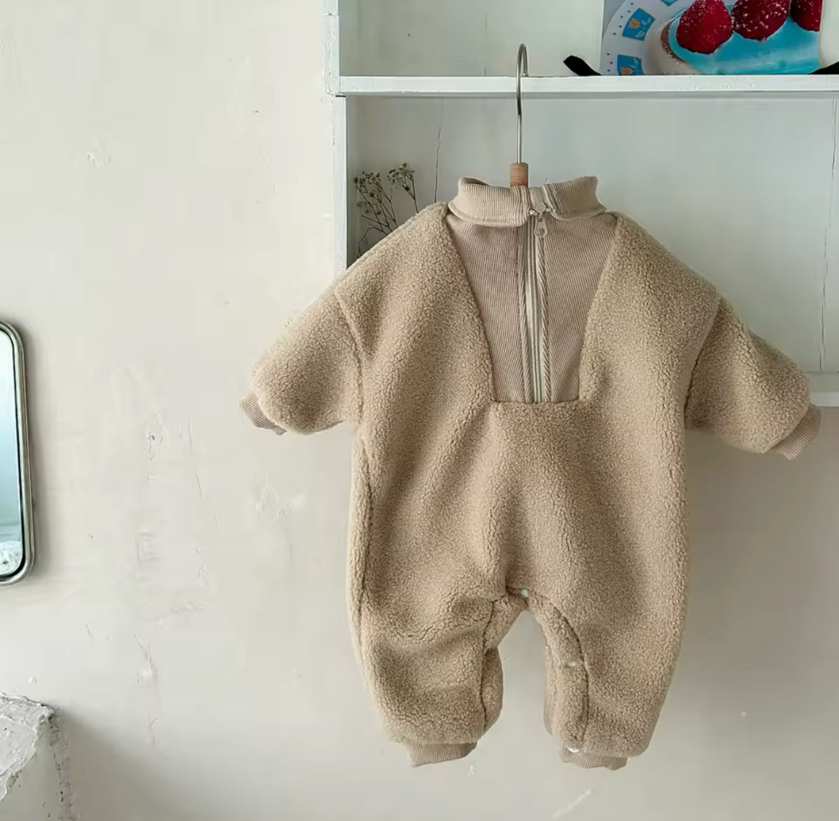 TEDDY FLEECE ONESIE
