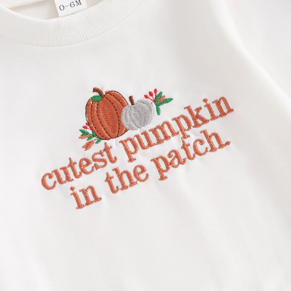 CUTEST PUMPKIN SWEATSHIRT (name personalization available)